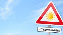  Der Deutsche Wetterdienst hat eine Hitzewarnung herausgegeben, die bis Donnerstag, 31. Mai, 19 Uhr gilt. 